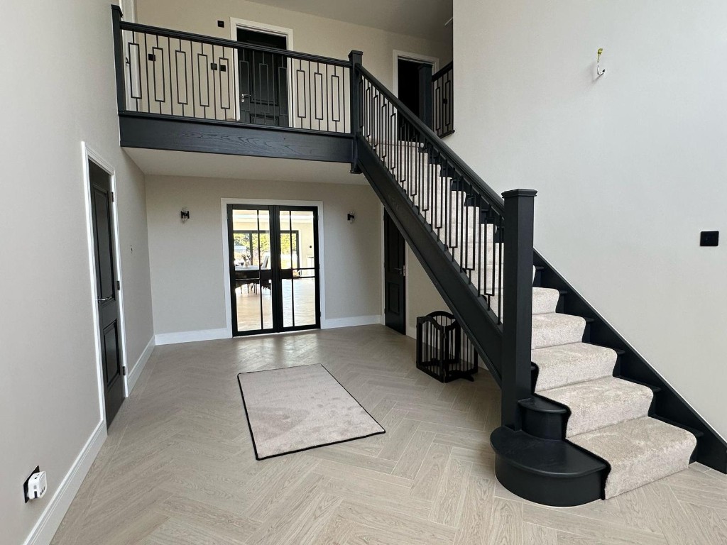 Custom Solid Ash Staircase Project in Rainham, Kent